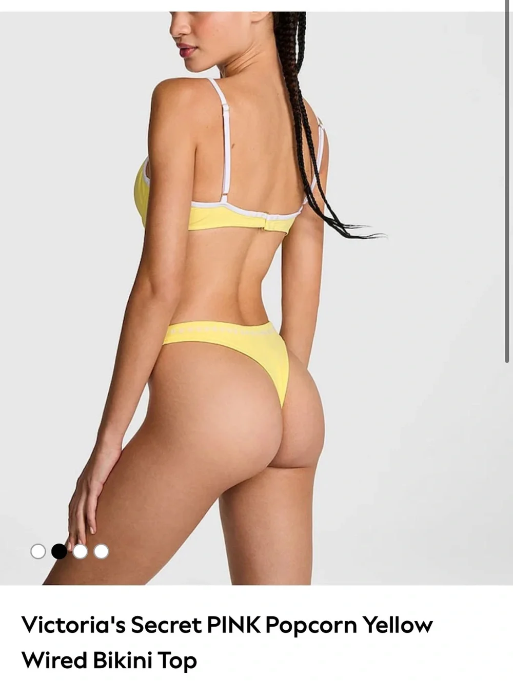 NWT PINK x Frankie’s Bikini Buttercup Set